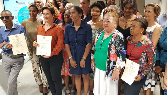 Des nouveaux médiateurs diplômés en Guadeloupe - Crédit photo : © guadeloupe.franceantilles.fr