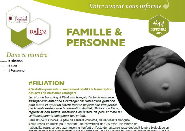 #CabinetFerly vous informe en #droit de la famille et de la personne