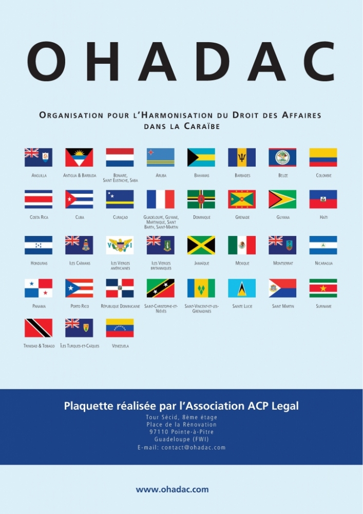 Congreso OHADAC, que tendrá lugar los días 21 y 22 de septiembre de 2015 en el complejo del World Trade Center de Pointe-à-Pitre/Jarry, en GUADALUPE