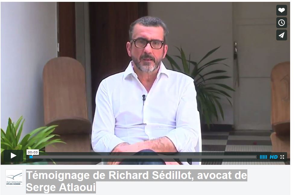 Témoignage de Richard Sédillot, avocat de Serge Atlaoui